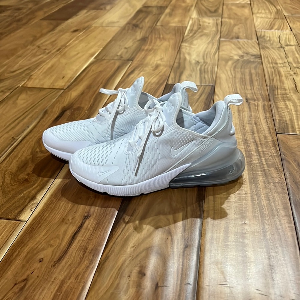 White Nike Airmax 27c’s - Picture 1 of 5